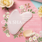 Gua Sha Quartz Rose - Rostro y cuello