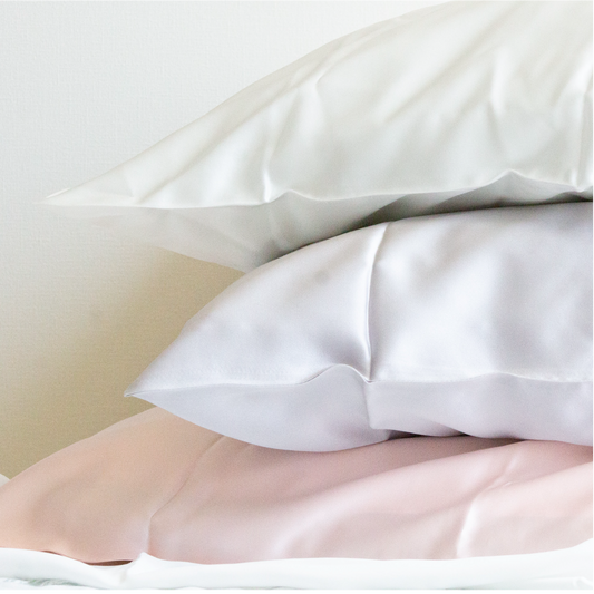 Fundas de almohada de Seda 100% Orgánica y Pura
