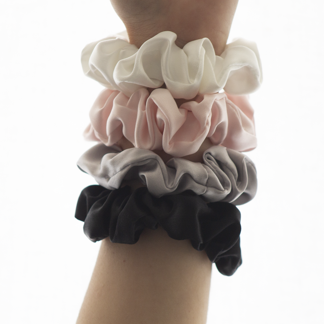 Scrunchies 100% Seda